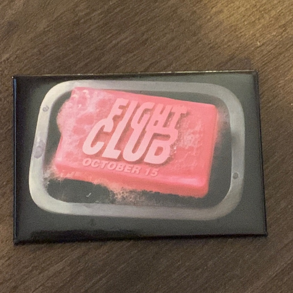 Fight Club - Theatrical Promo Button - 1999 - Pinback